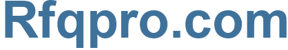 Rfqpro.com - Rfqpro Website