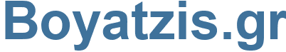 Boyatzis.gr - Boyatzis Website