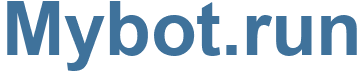 Mybot.run - Mybot Website