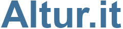 Altur.it - Altur Website
