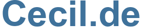 Cecil.de - Cecil Website