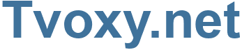Tvoxy.net - Tvoxy Website