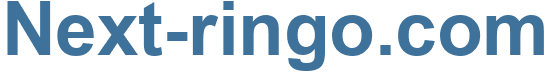Next-ringo.com - Next-ringo Website