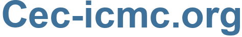 Cec-icmc.org - Cec-icmc Website