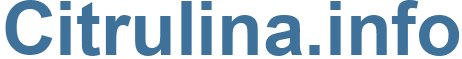 Citrulina.info - Citrulina Website