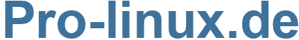 Pro-linux.de - Pro-linux Website