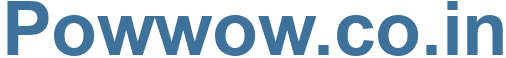 Powwow.co.in - Powwow.co Website