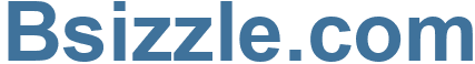 Bsizzle.com - Bsizzle Website