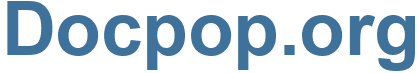 Docpop.org - Docpop Website