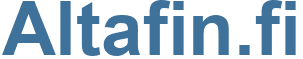 Altafin.fi - Altafin Website