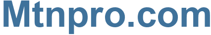 Mtnpro.com - Mtnpro Website