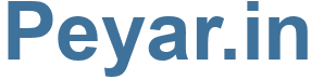 Peyar.in - Peyar Website