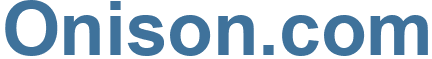 Onison.com - Onison Website