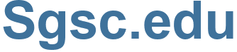 Sgsc.edu - Sgsc Website
