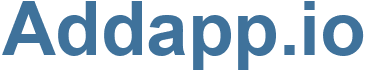 Addapp.io - Addapp Website