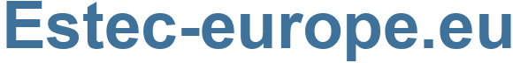 Estec-europe.eu - Estec-europe Website