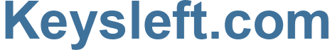 Keysleft.com - Keysleft Website