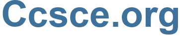 Ccsce.org - Ccsce Website