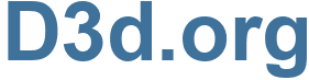 D3d.org - D3d Website