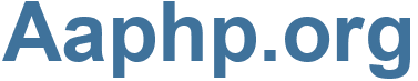 Aaphp.org - Aaphp Website