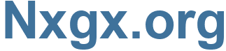 Nxgx.org - Nxgx Website