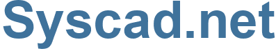 Syscad.net - Syscad Website