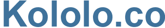 Kololo.co - Kololo Website