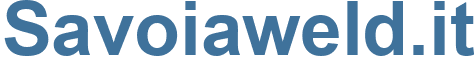 Savoiaweld.it - Savoiaweld Website