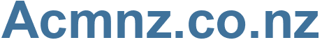 Acmnz.co.nz - Acmnz.co Website