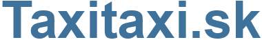 Taxitaxi.sk - Taxitaxi Website