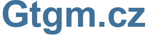 Gtgm.cz - Gtgm Website