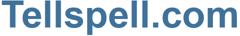 Tellspell.com - Tellspell Website