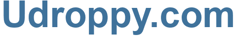 Udroppy.com - Udroppy Website