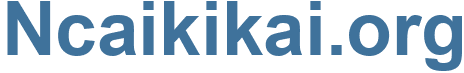 Ncaikikai.org - Ncaikikai Website