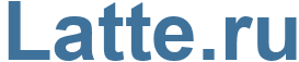 Latte.ru - Latte Website