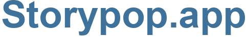 Storypop.app - Storypop Website