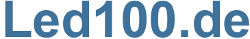 Led100.de - Led100 Website