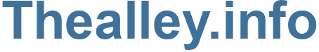 Thealley.info - Thealley Website