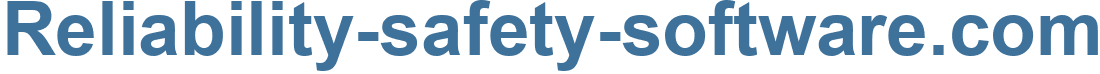 Reliability-safety-software.com - Reliability-safety-software Website