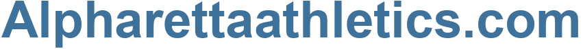 Alpharettaathletics.com - Alpharettaathletics Website