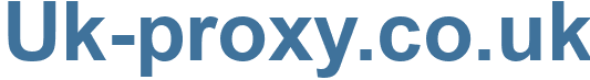 Uk-proxy.co.uk - Uk-proxy.co Website