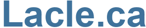 Lacle.ca - Lacle Website