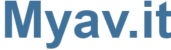 Myav.it - Myav Website