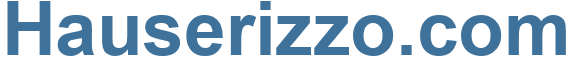 Hauserizzo.com - Hauserizzo Website