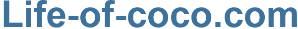 Life-of-coco.com - Life-of-coco Website