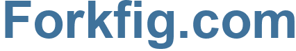Forkfig.com - Forkfig Website