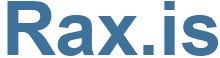 Rax.is - Rax Website