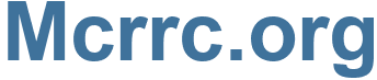 Mcrrc.org - Mcrrc Website