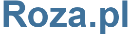Roza.pl - Roza Website