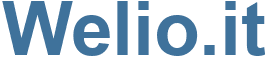 Welio.it - Welio Website